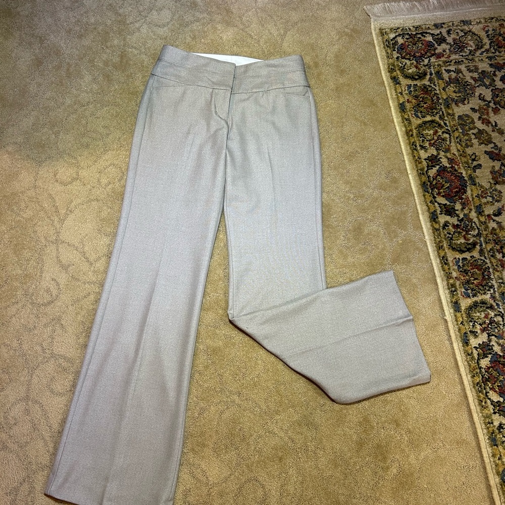 Elegant light khaki Express Editor Women's Pants